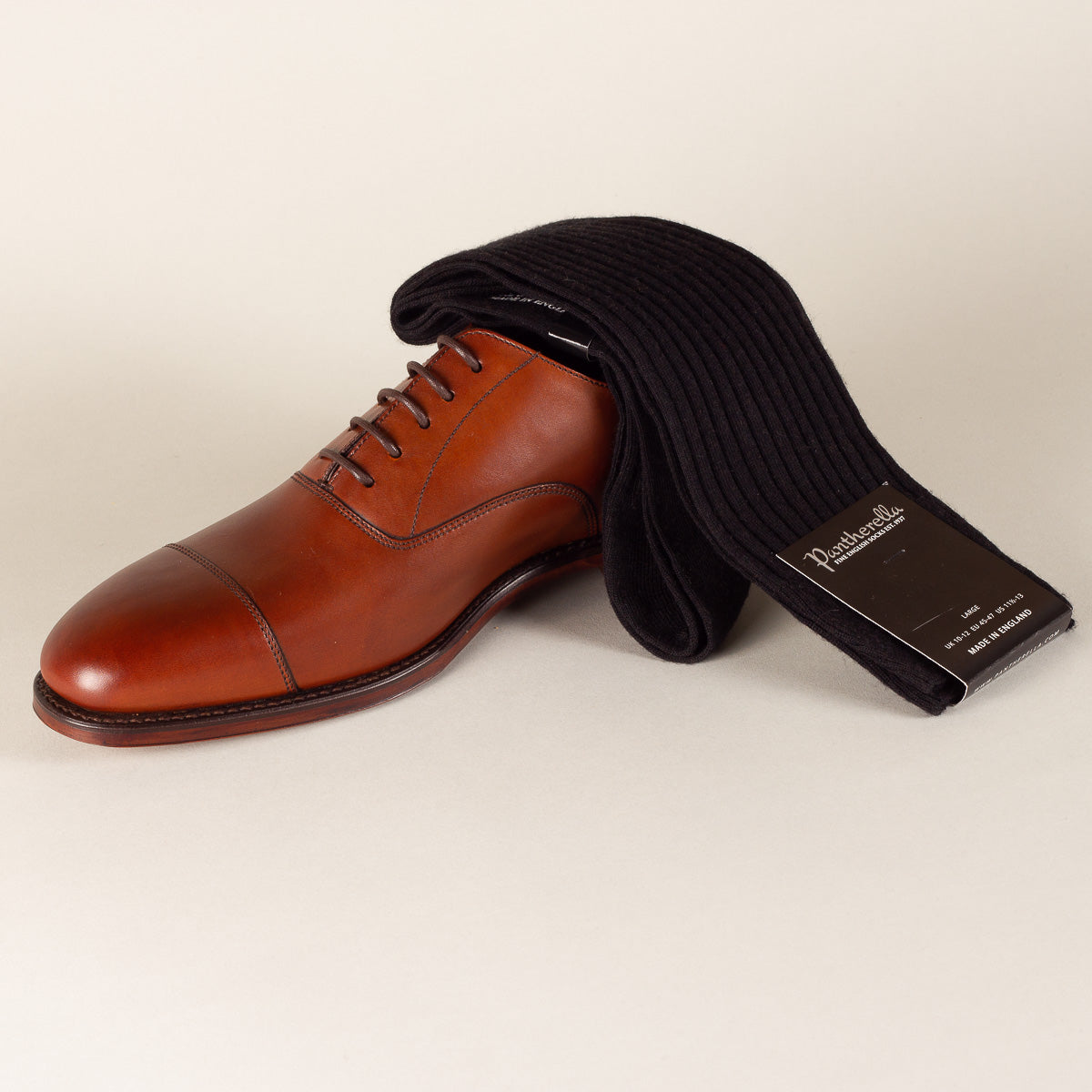 Pantherella Kniekousen - Laburnum Black